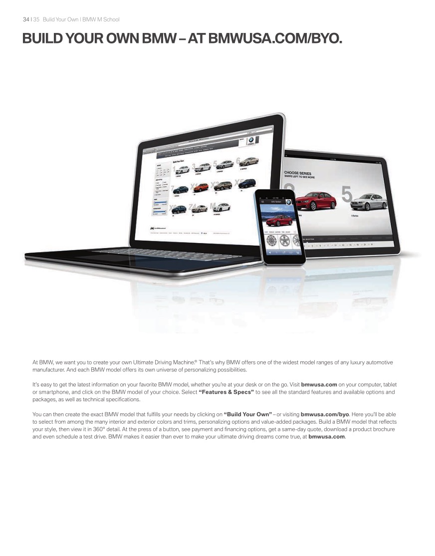 2015 BMW M3 Brochure Page 6